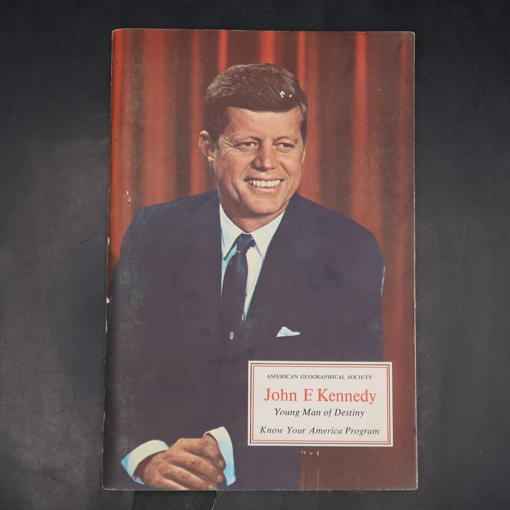 American Geographical Society Know Your America: John F Kennedy Booklet 1965